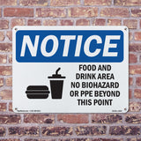 Food And Drink Area No Biohazards