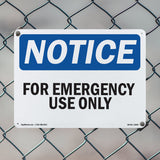 For Emergency Use Only