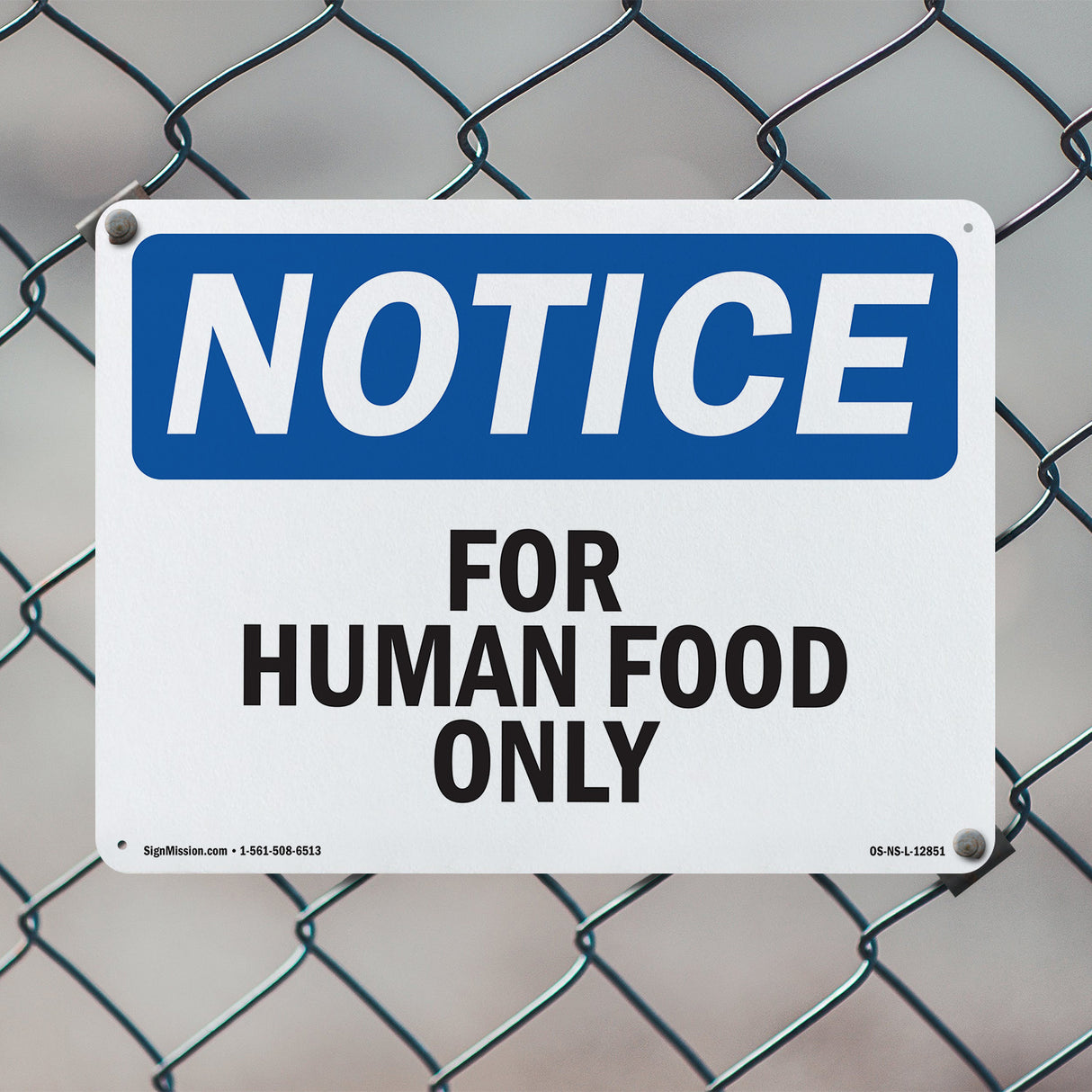 For Human Food Only