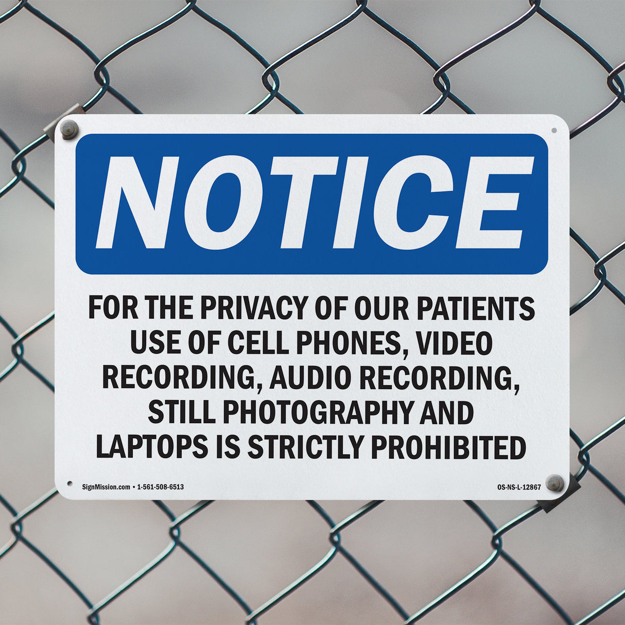 For The Privacy Of Our Patients