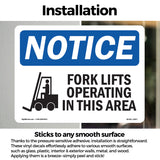 Fork Lifts Operating In This Area