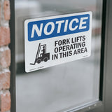 Fork Lifts Operating In This Area