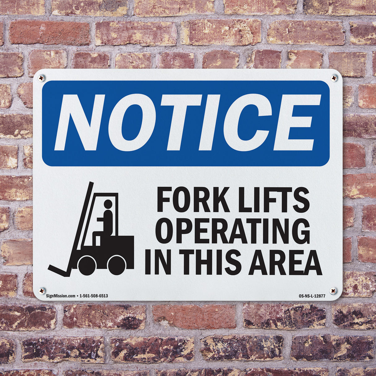 Fork Lifts Operating In This Area