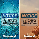 Fork Lifts Operating In This Area