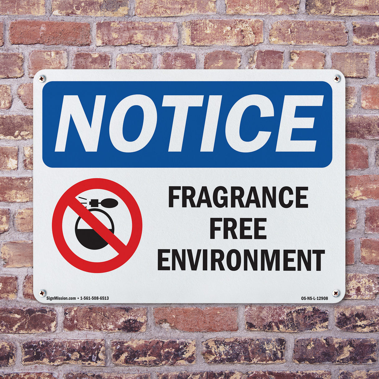 Fragrance Free Environment