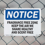 Fragrance Free Zone Keep The Air