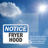 Fryer Hood