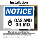 Gas And Oil Mix