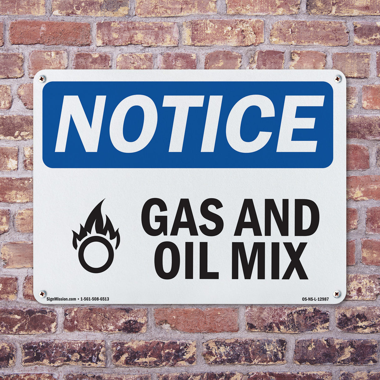 Gas And Oil Mix