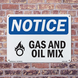 Gas And Oil Mix