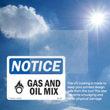 Gas And Oil Mix