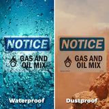 Gas And Oil Mix