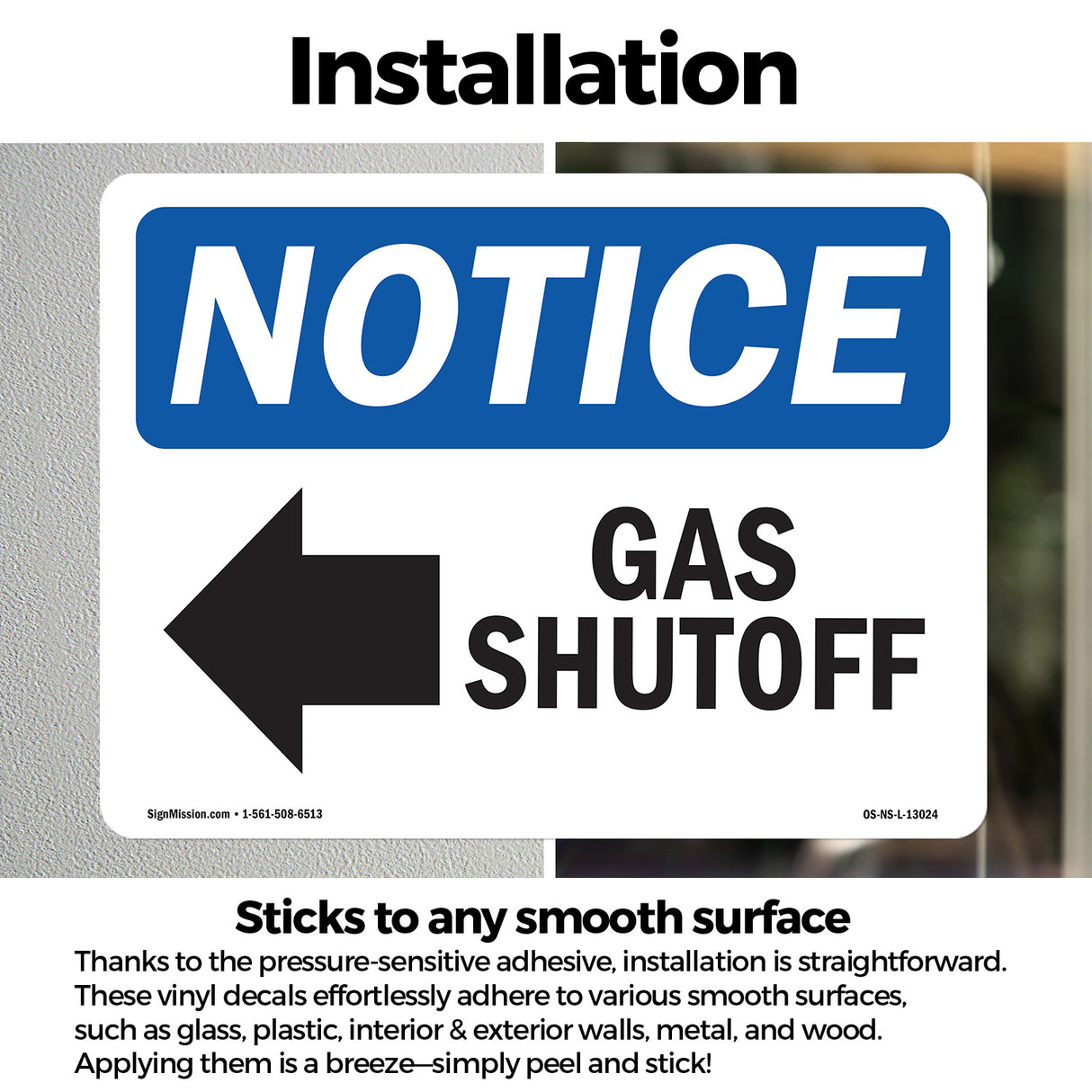 Gas Shutoff [Left Arrow]