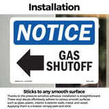 Gas Shutoff [Left Arrow]