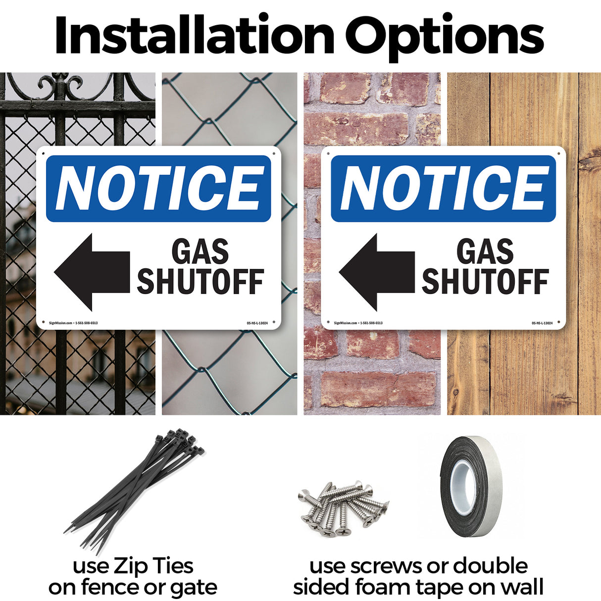 Gas Shutoff [Left Arrow]