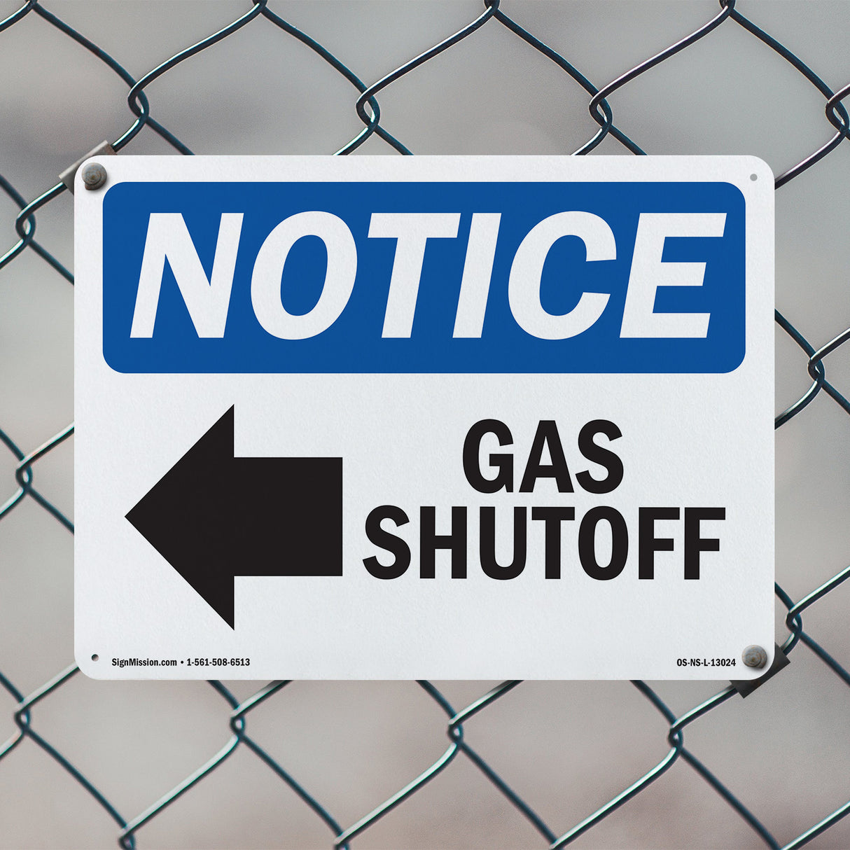 Gas Shutoff [Left Arrow]