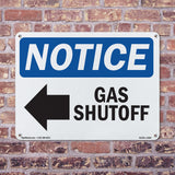 Gas Shutoff [Left Arrow]