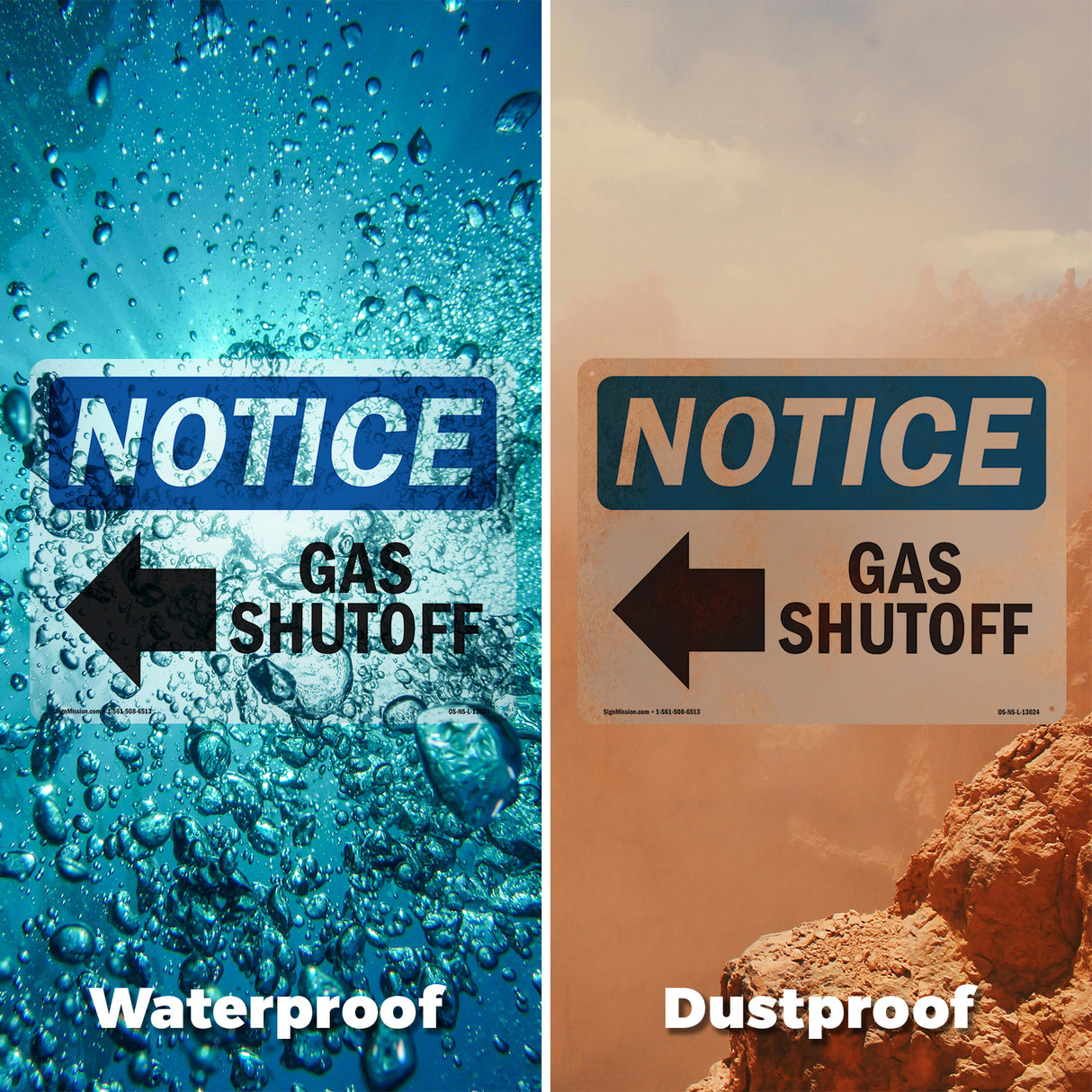 Gas Shutoff [Left Arrow]