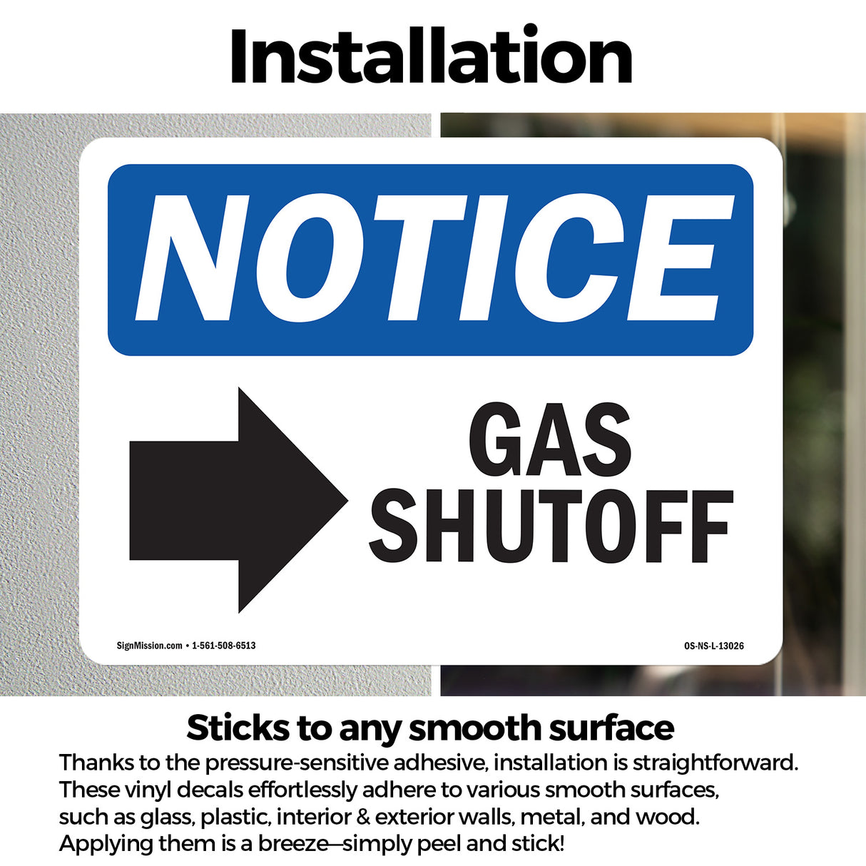 Gas Shutoff [Right Arrow]