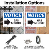 Gas Shutoff [Right Arrow]