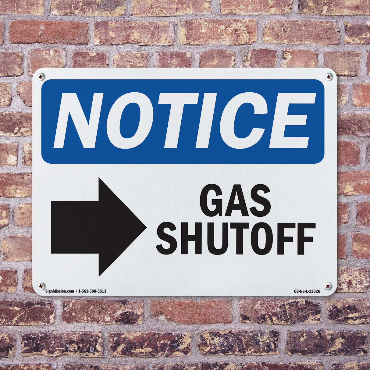 Gas Shutoff [Right Arrow]