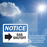 Gas Shutoff [Right Arrow]