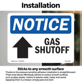 Gas Shutoff [Up Arrow]