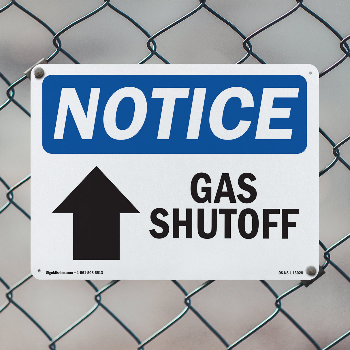 Gas Shutoff [Up Arrow]