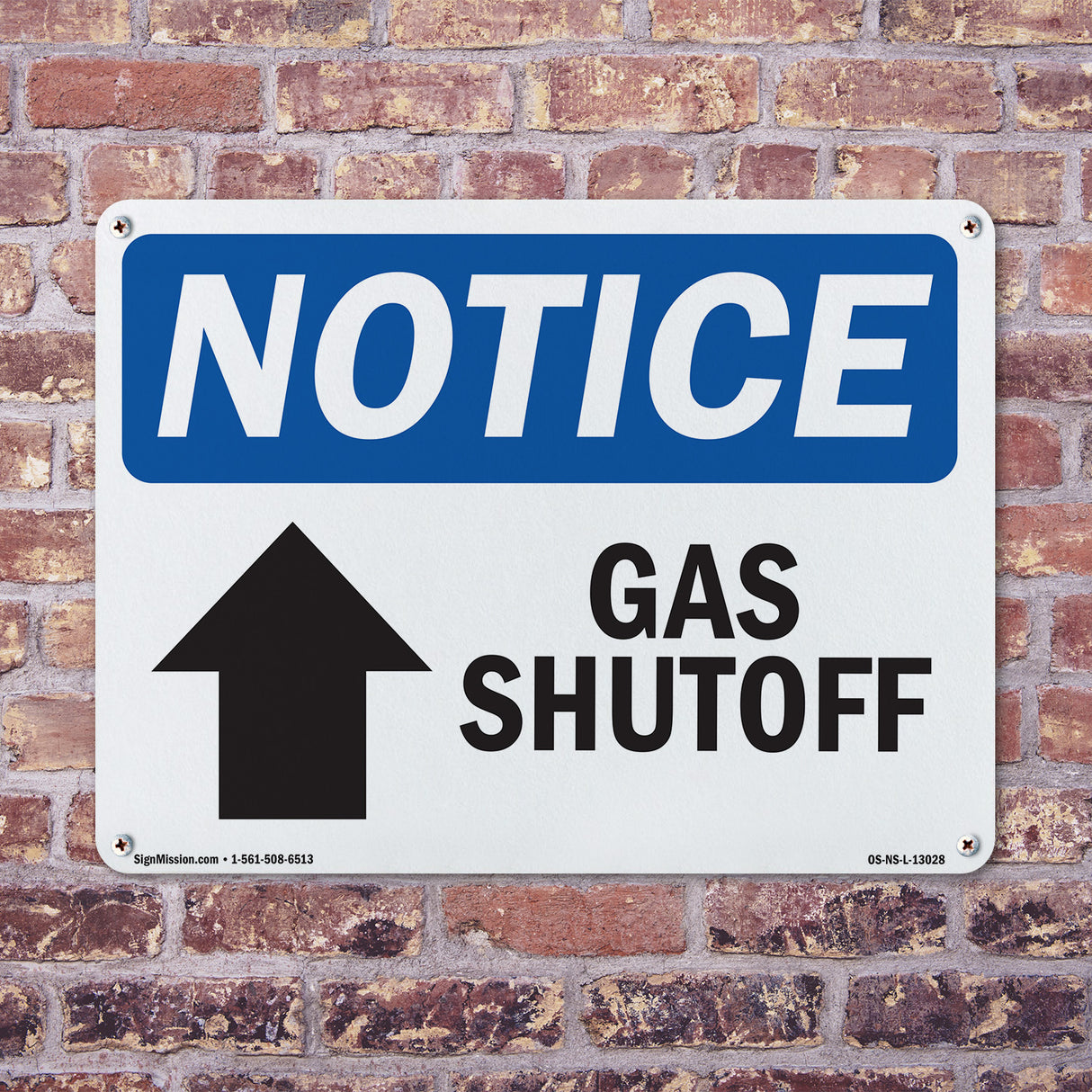Gas Shutoff [Up Arrow]