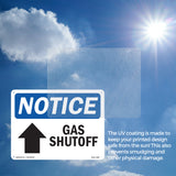 Gas Shutoff [Up Arrow]