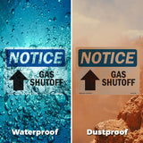 Gas Shutoff [Up Arrow]