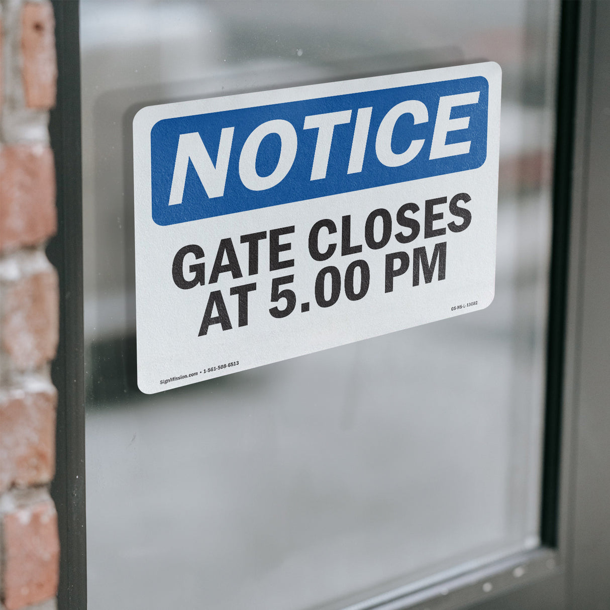 Gate Closes At 5 00 PM