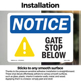 Gate Stop Below