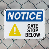 Gate Stop Below