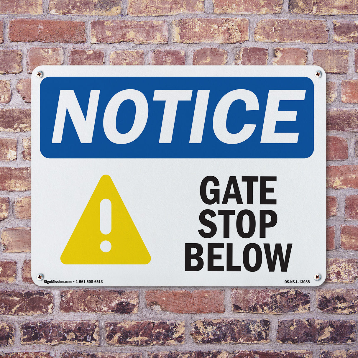 Gate Stop Below