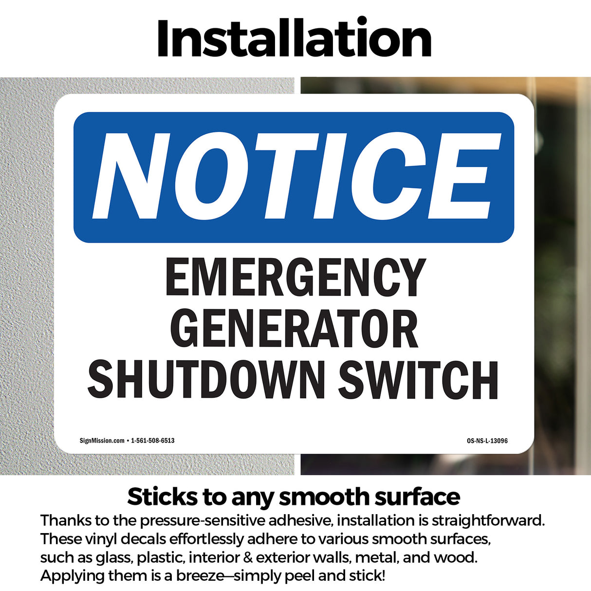 Generator Emergency Shutdown Switch