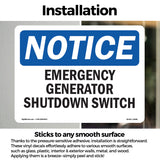 Generator Emergency Shutdown Switch