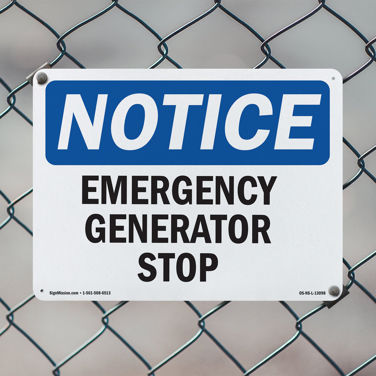 Generator Emergency Stop