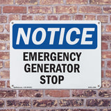 Generator Emergency Stop