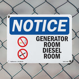 Generator Room Diesel Fuel