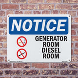Generator Room Diesel Fuel