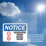 Generator Room Diesel Fuel