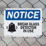 Glass Break Detector In Use