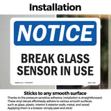 Glass Break Sensor In Use