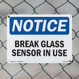 Glass Break Sensor In Use