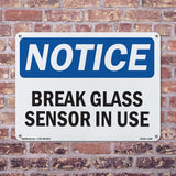 Glass Break Sensor In Use