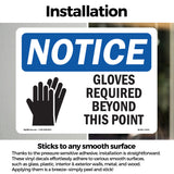 Gloves Required Beyond