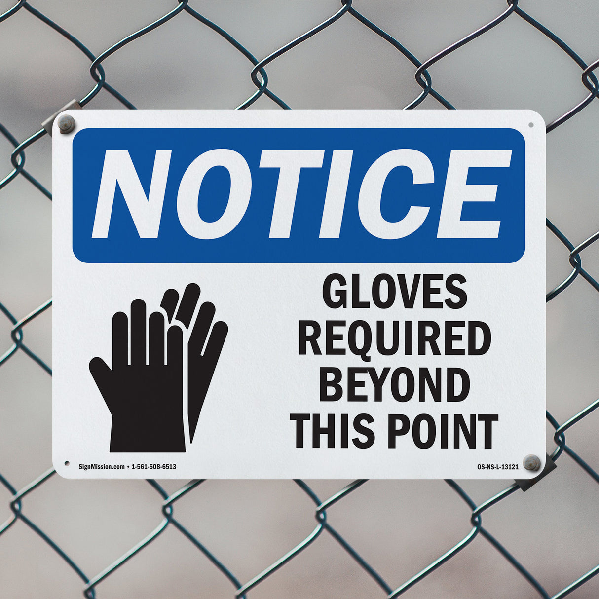 Gloves Required Beyond