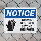 Gloves Required Beyond