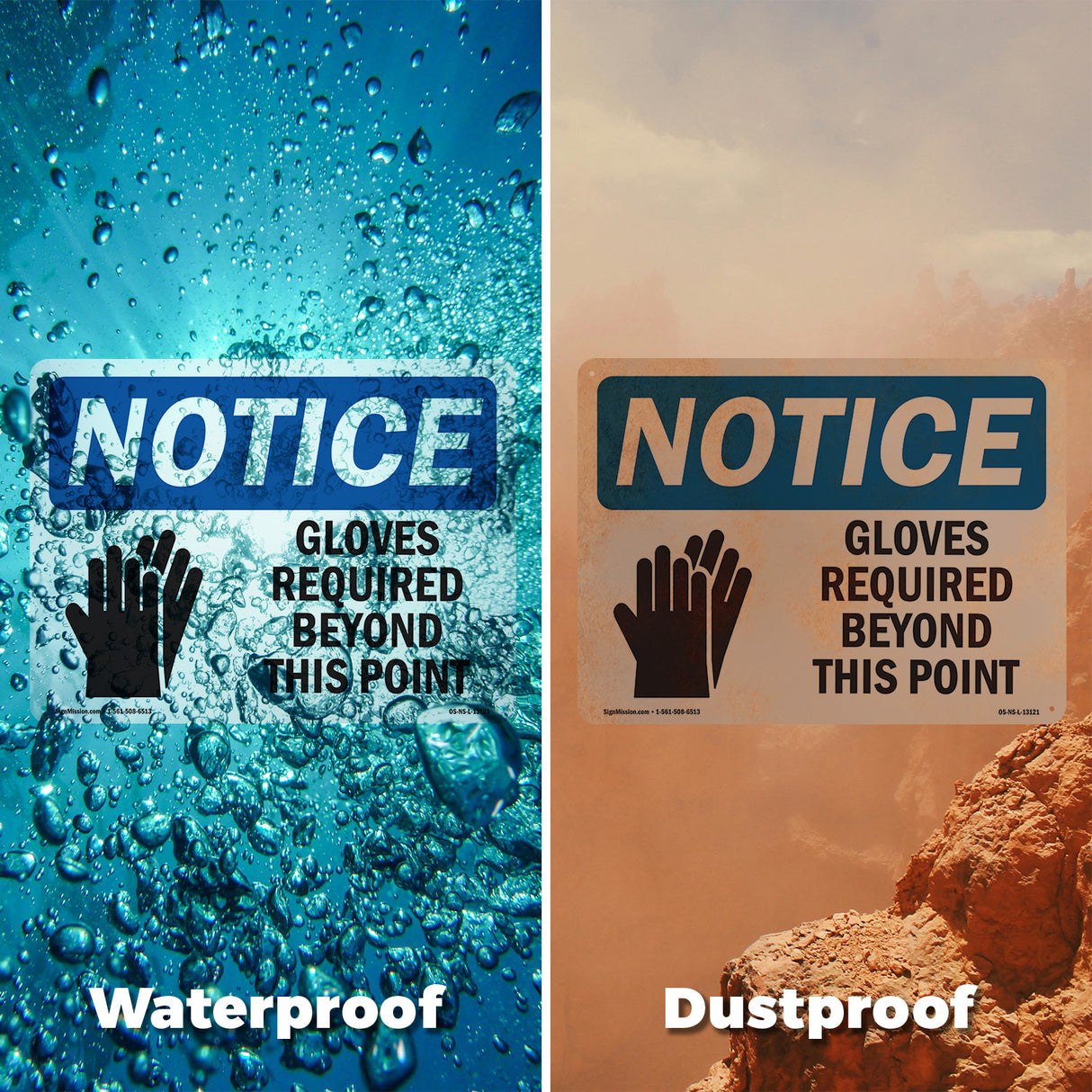Gloves Required Beyond